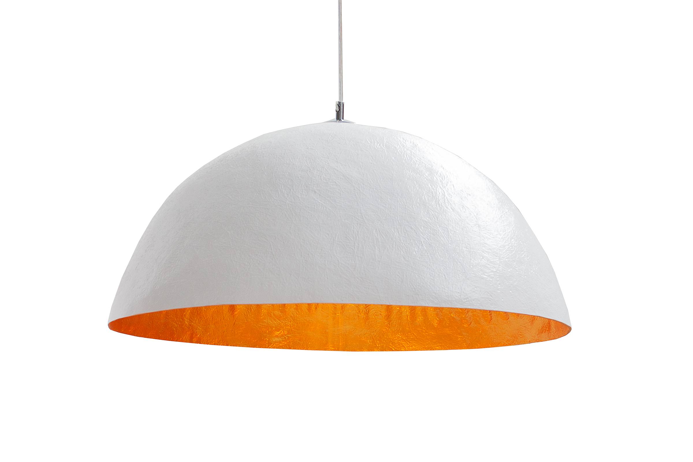 Lampa Atelier bílo-zlatá 50cm