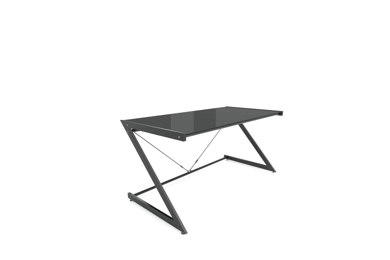 Dizajnový stůl Prest černá / černá