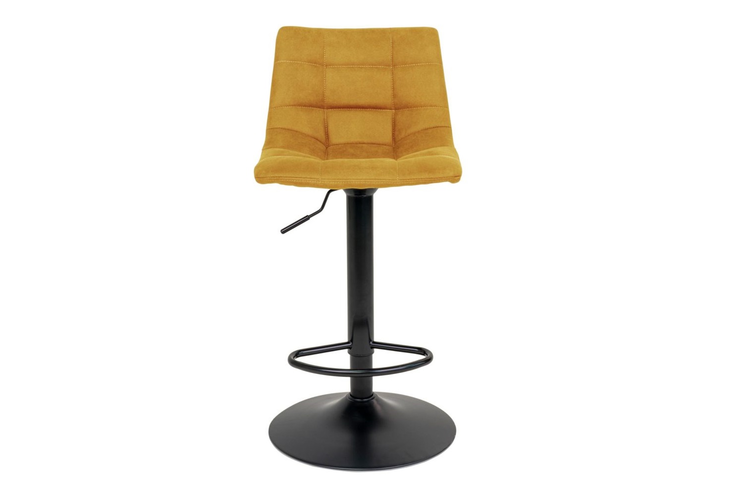 Designová barová židle Dominik hořčicová - II. třída