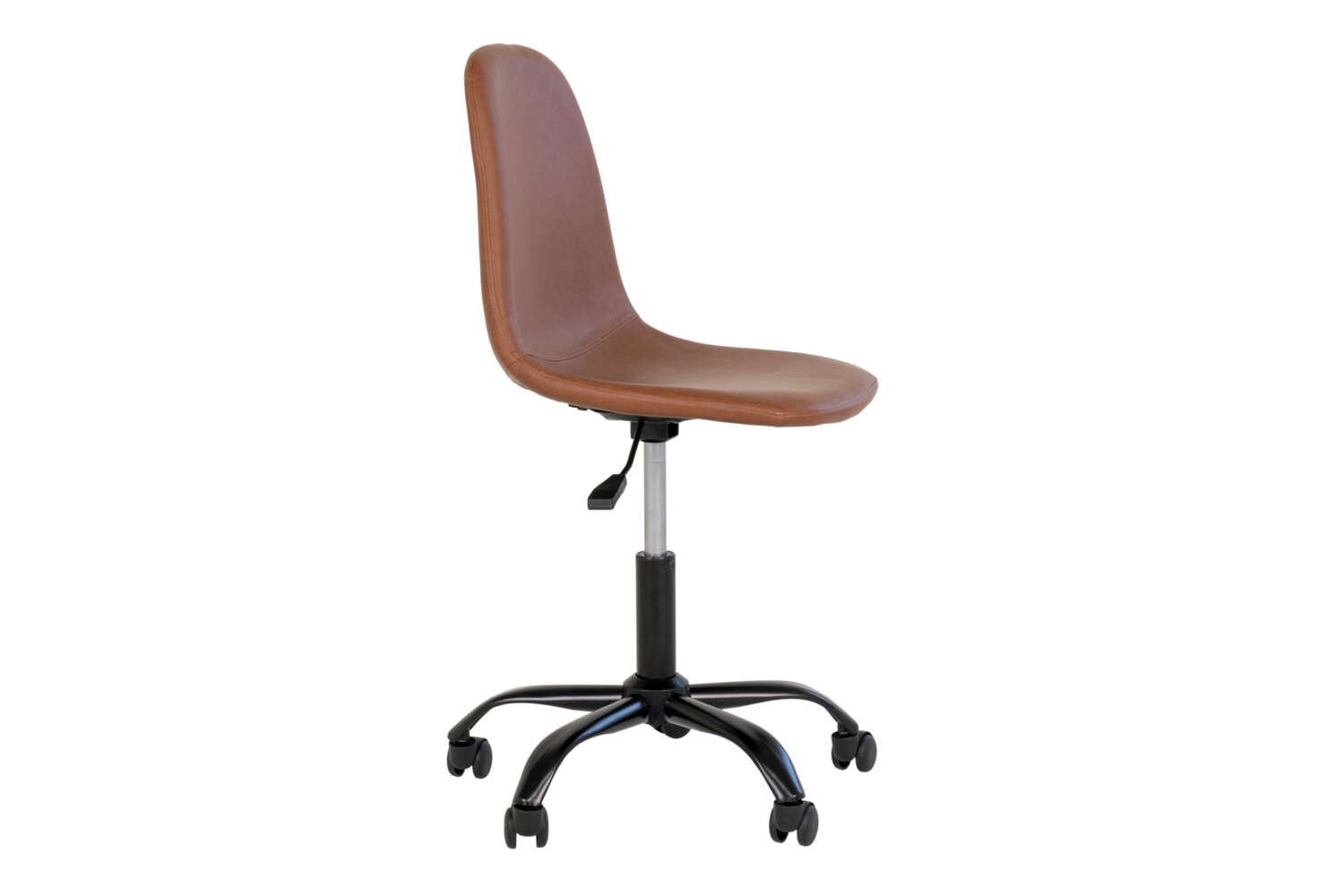 Designová kancelářská židle Myla vintage hnědá
