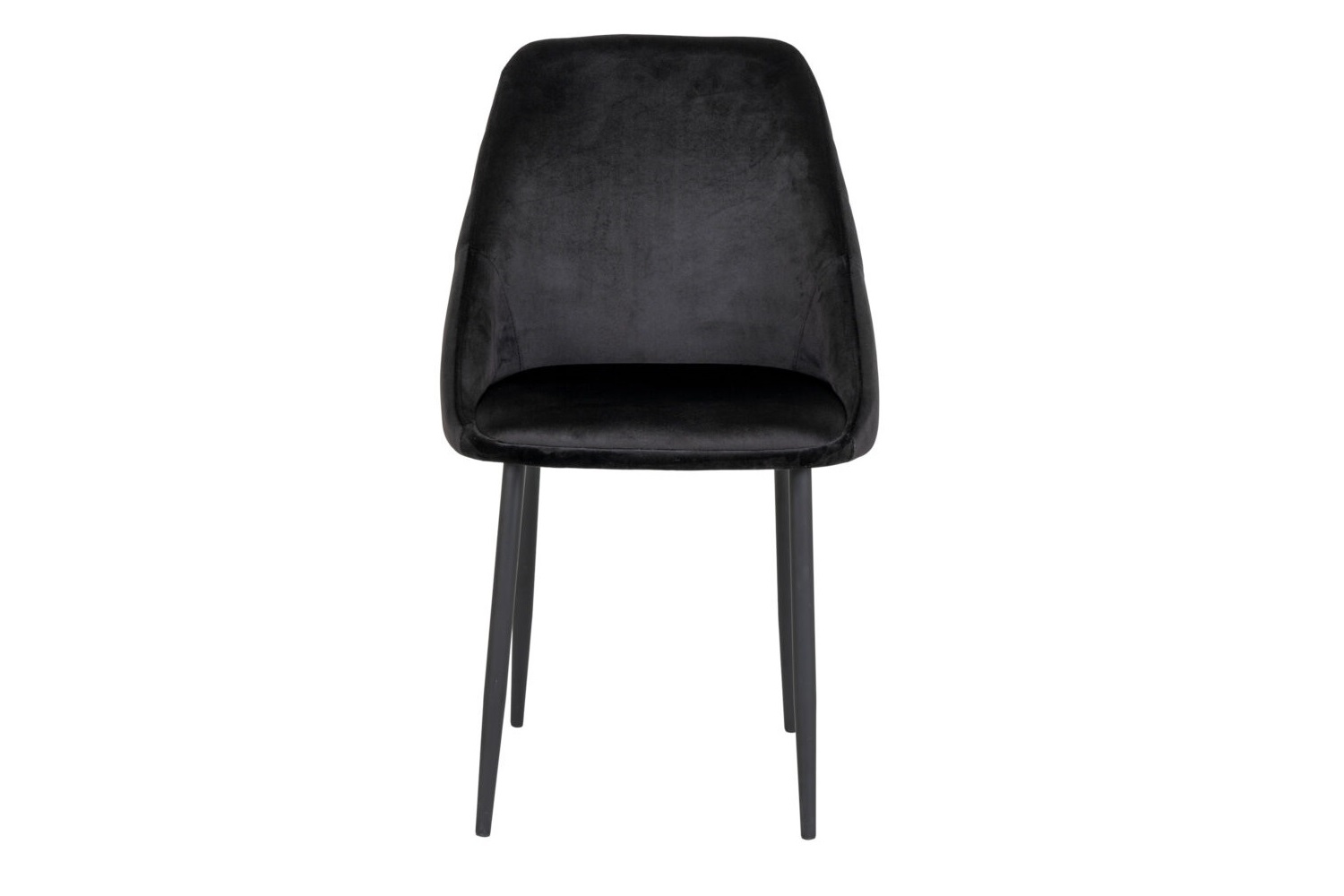 Designová židle Lashanda černý samet