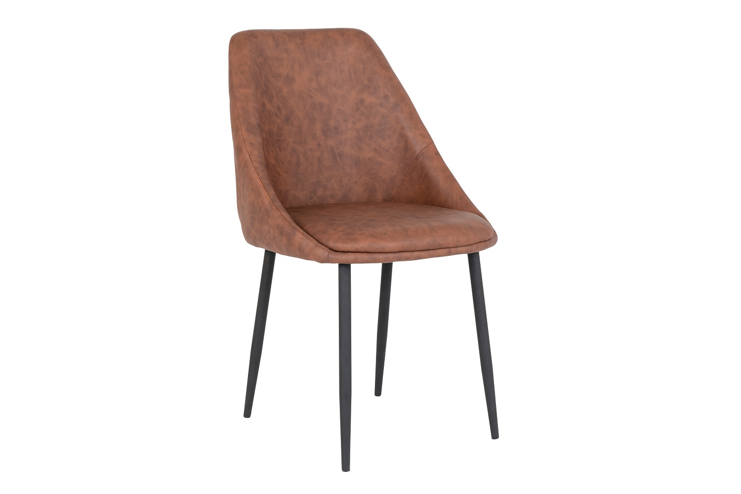 Designová židle Lashanda vintage hnědá