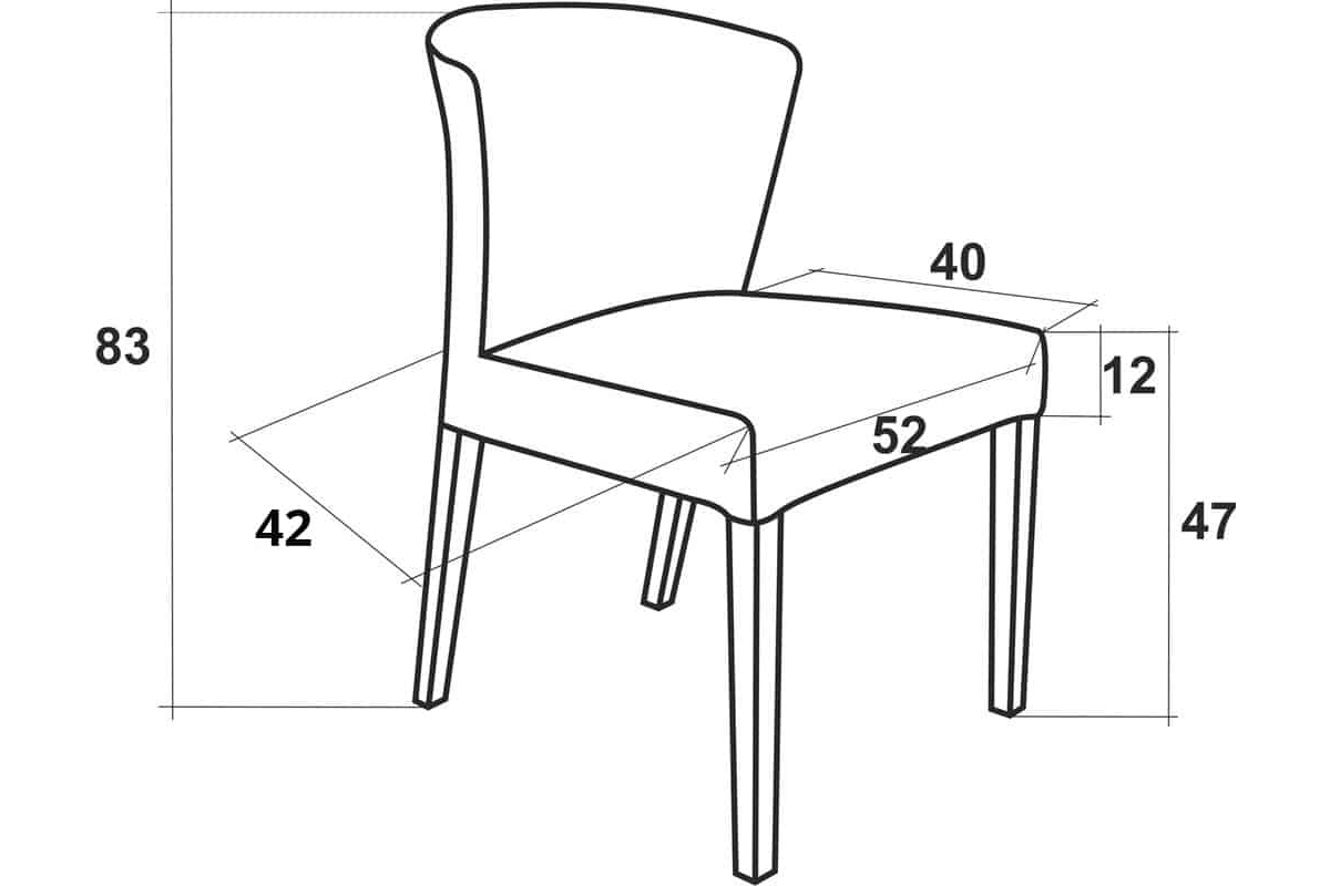 Designová židle Lea různé barvy