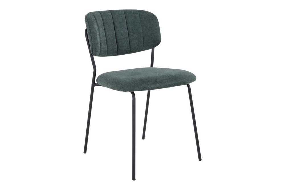 Designová stolička Rosalie zelená