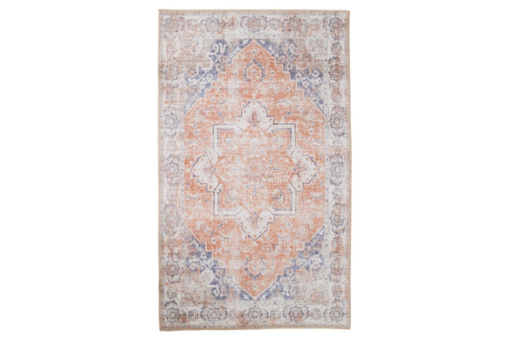 Designový koberec Maile 300 x 200 cm oranžový / modrý