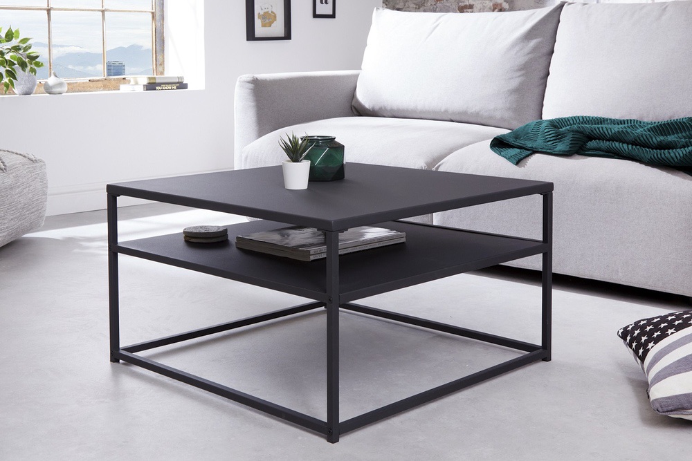 Designový konferenční stolek Damaris 70 cm černý 