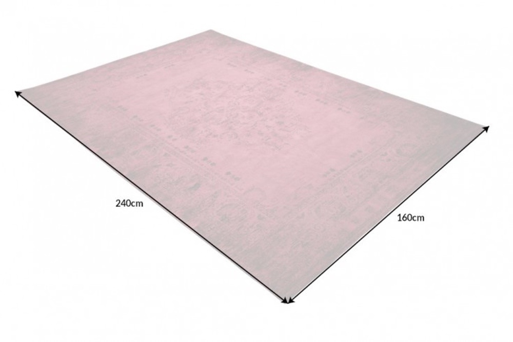 Designový koberec Francis 240 x 160 cm růžový - Skladem