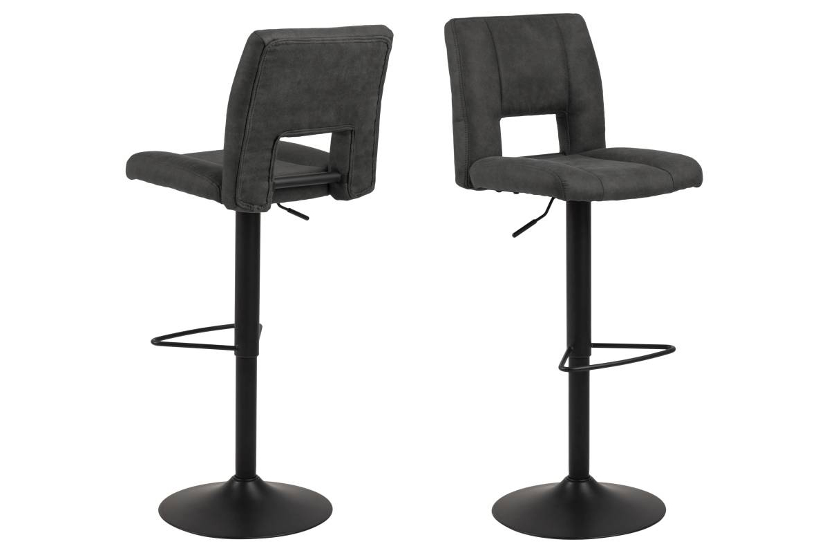 Designová barová židle Nerine antracitová
