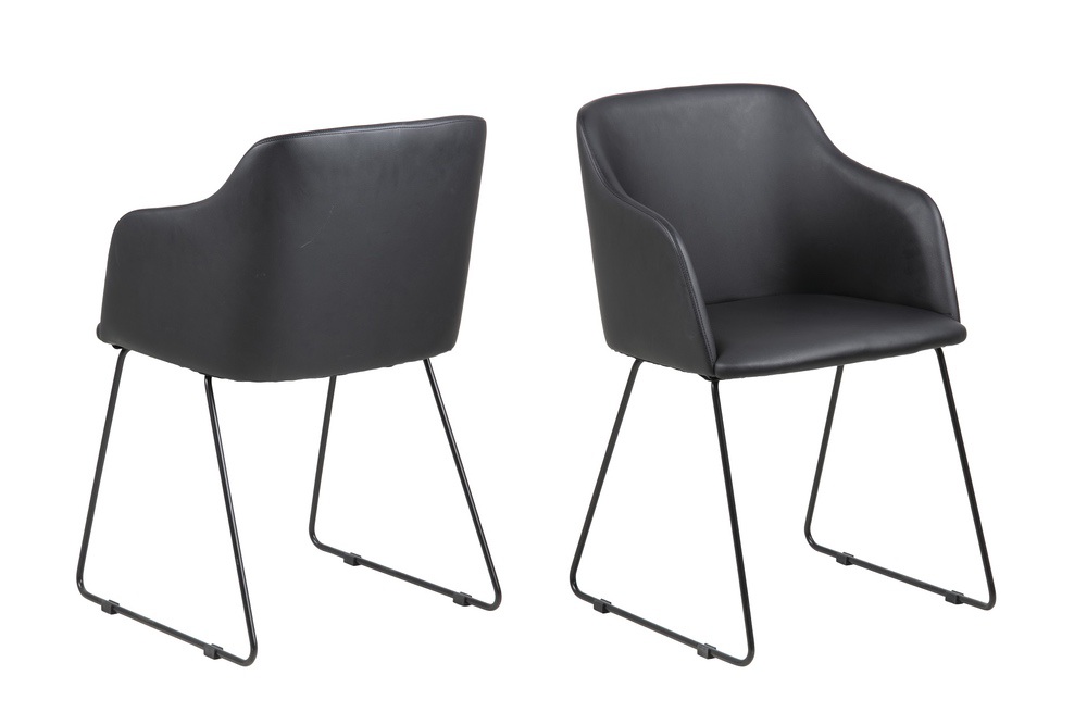 Designové židle Aleem černá