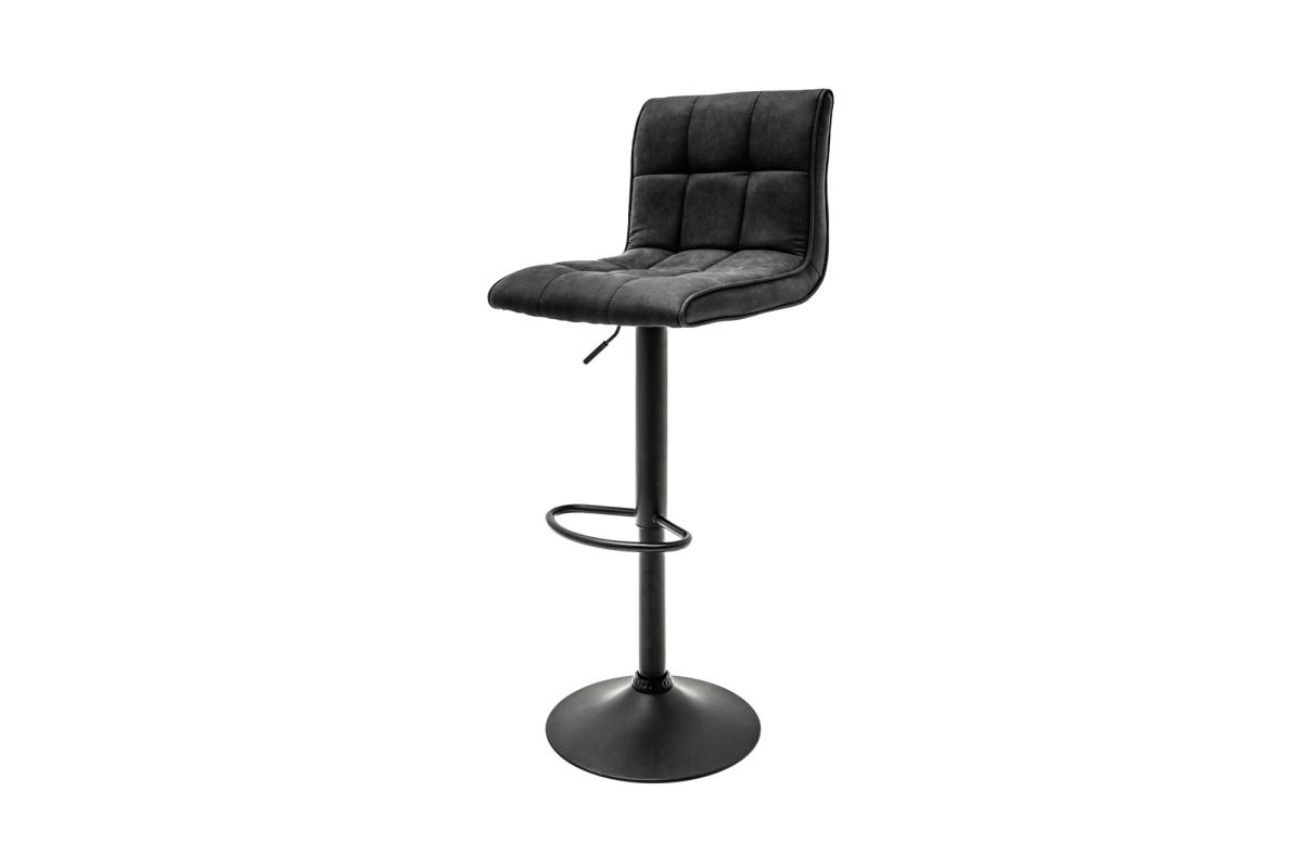 Designová barová židle Modern vintage šedá - Skladem