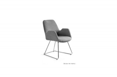 Designová stolička Catherine šedá