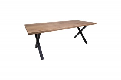 Designový jídelní stůl Finnegan, tmavý dub