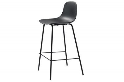 Designová barová židle Jensen černá