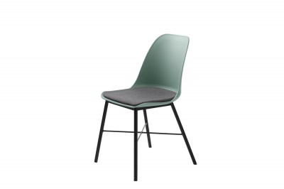 Designová židle Jeffery matná zelená