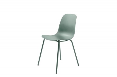 Designová židle Jensen matná zelená