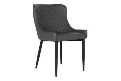 Designová židle Lapid tmavě šedá