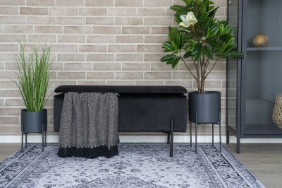 Designový koberec Maile 230 x 160 cm černo-bílý
