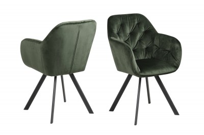 Designová židle Aletris lesnická zelená