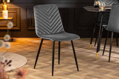Designová stolička Argentinas šedá