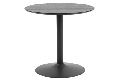 Kulatý barový stůl Neesha 80 cm černý